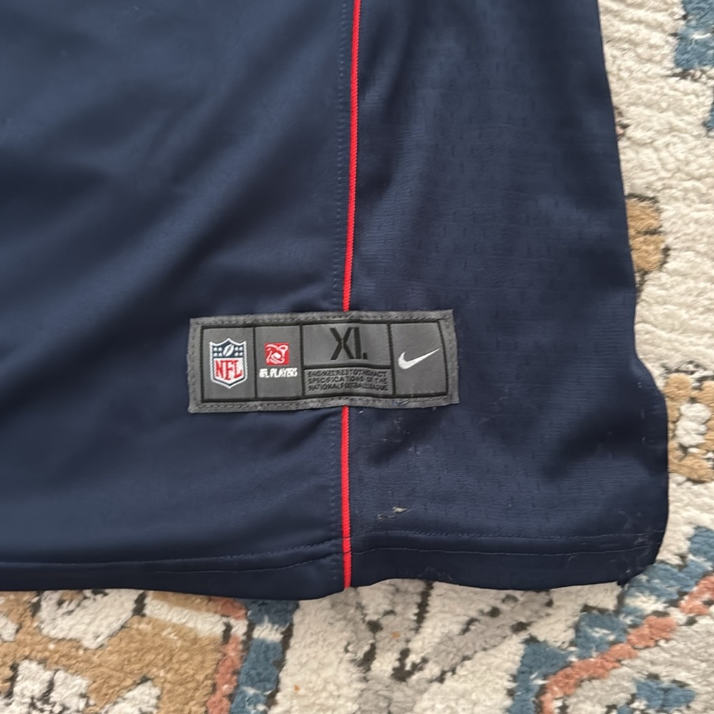 Autographed Tom Brady Nike # 12 New England Patriots Football Jersey - Picture 6 of 7